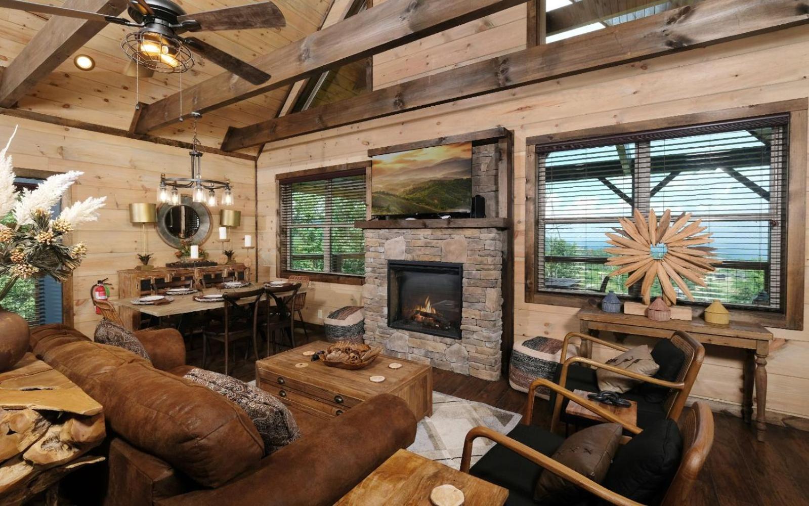Chestnut Bearadise Villa Gatlinburg Bagian luar foto